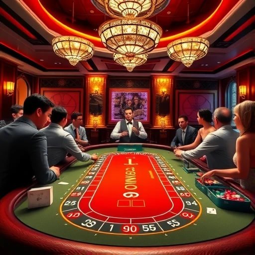 Antarmuka meja virtual Koprok di nona55